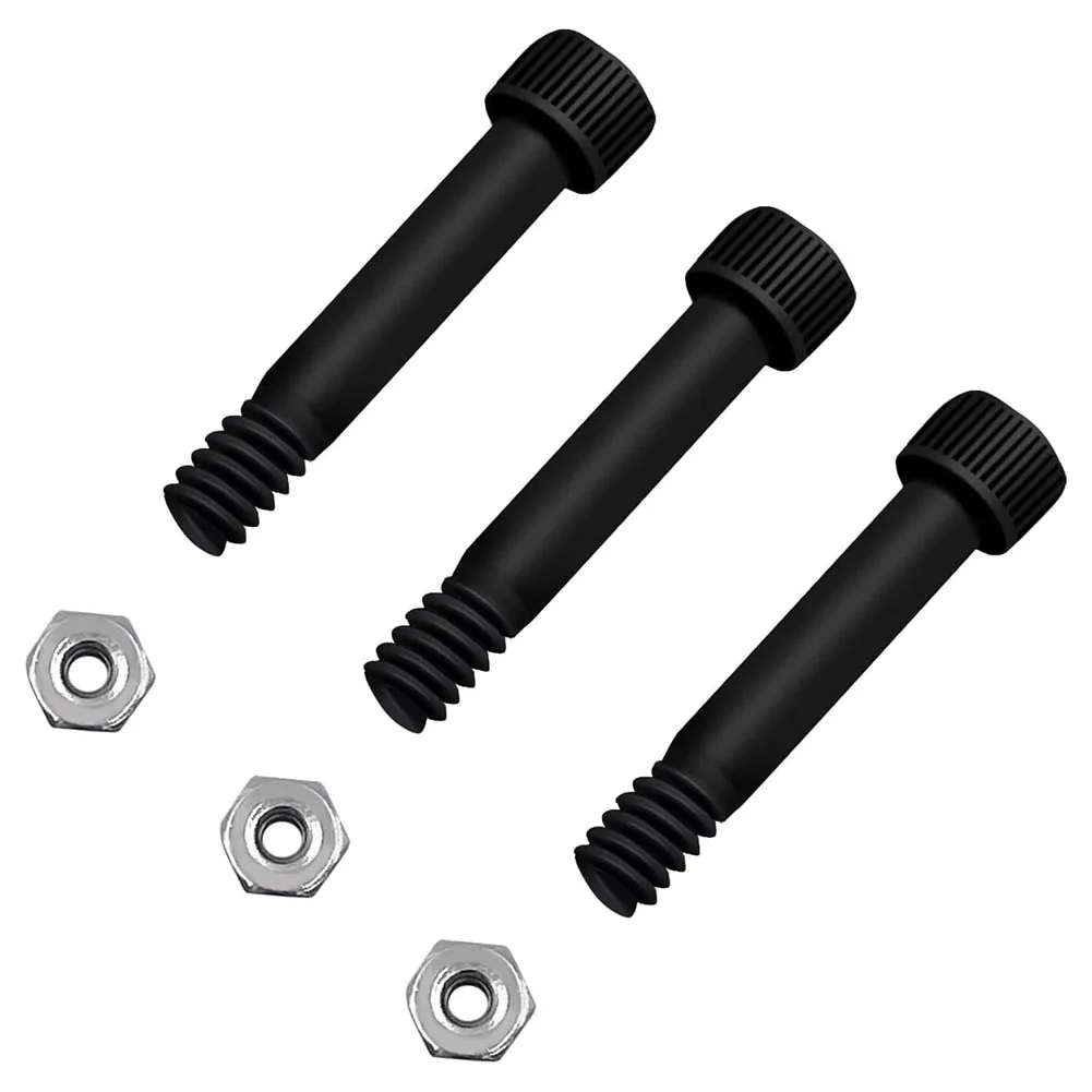 

3pcs Shaft Nut Bolt 3X Grill Auger Motor Shaft Set For Traeger For Rec Ignitor Garden Self-locking Screw Accessories