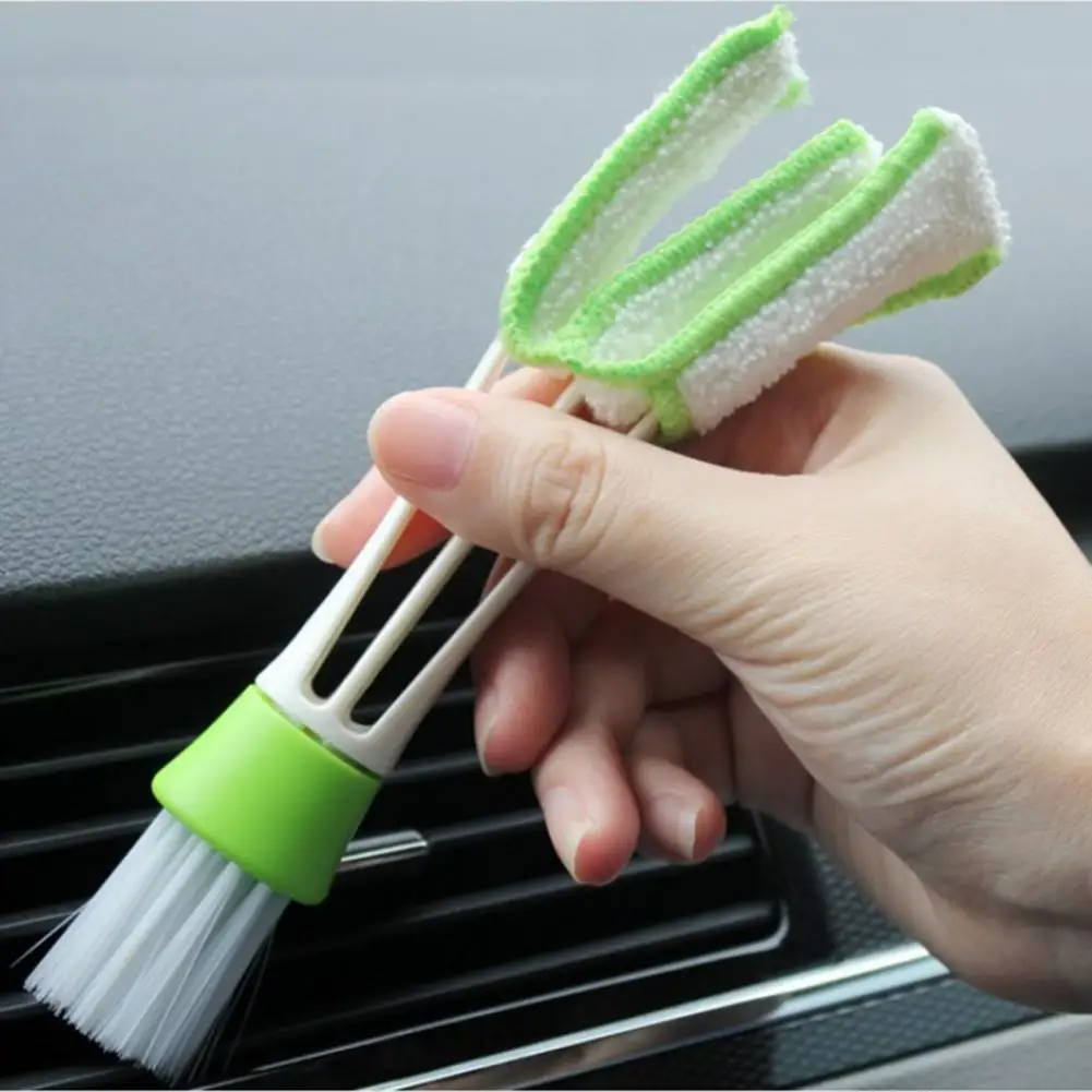 Brosse de nettoyage de voiture Premium, 6 pièces/ensemble, solide, légère, pour les détails de l'intérieur et de l'extérieur de la voiture