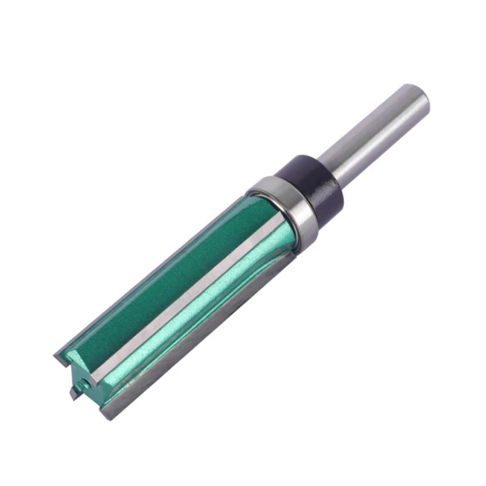 8MM 12MM Shank Router Bit Four Flute Trimming For Woodworking Milling Drawer Making Hardened Steel YG6X Carbide Tip