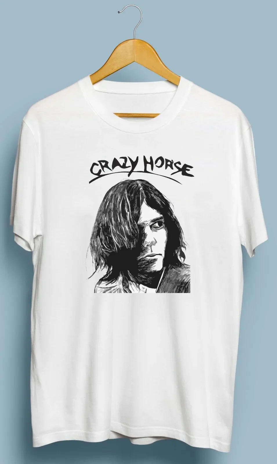Vintage Crazy Horse Neil Young T Shirt S M L XL 2XL