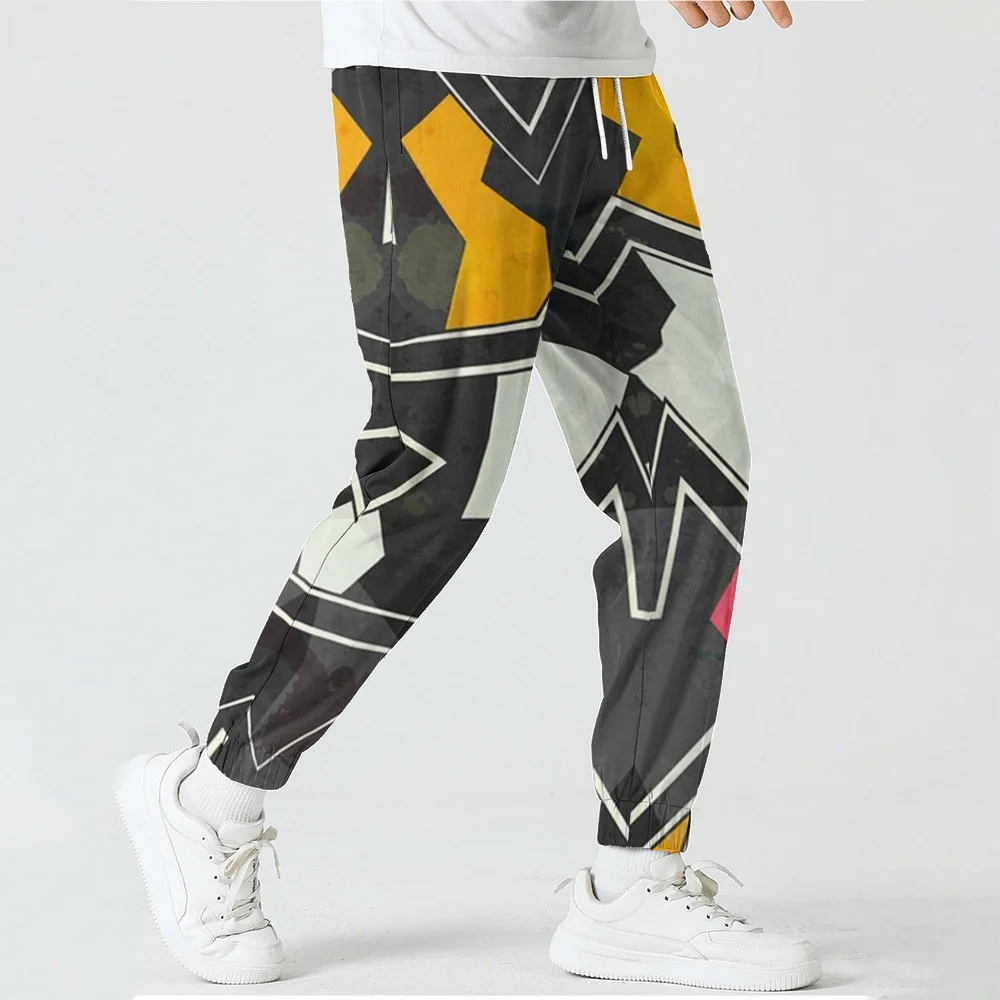 New Unisex Doodle 3D Print Causal Clothing Fashion Men Women  Hip Hop Pants Plus Size S-7XL Trouser Jogger Men S-7XL