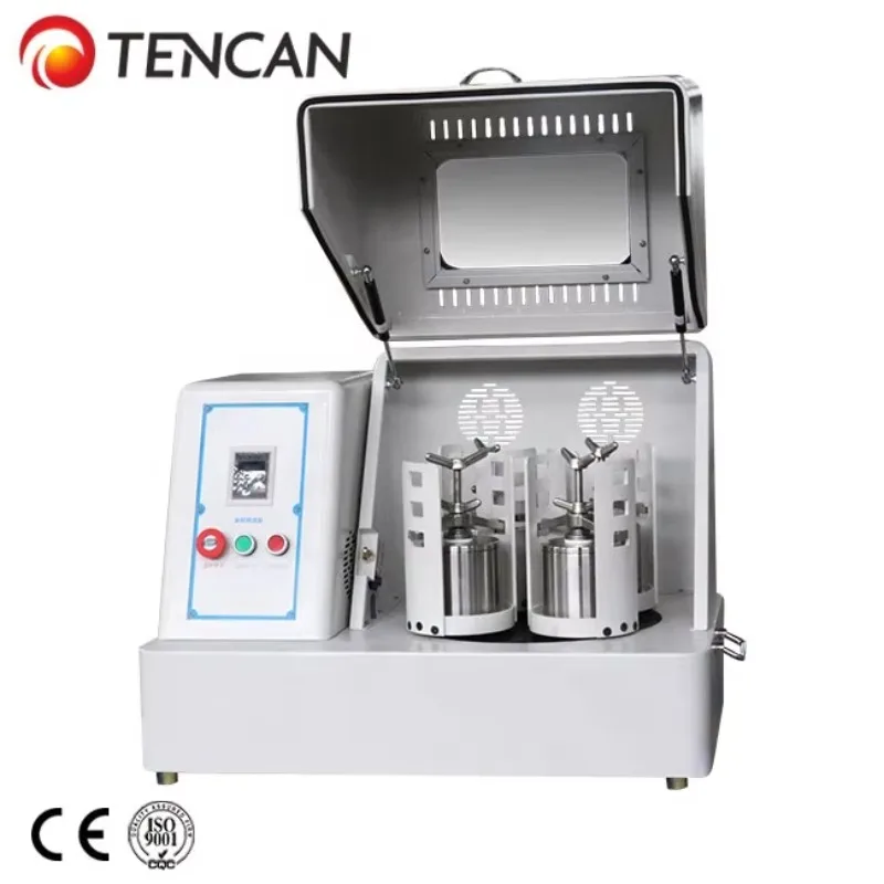Tencan High-Accuracy 1.98L Motor-Driven Vacuum Planetary Ball Mill For Food Processing And Laboratory Use