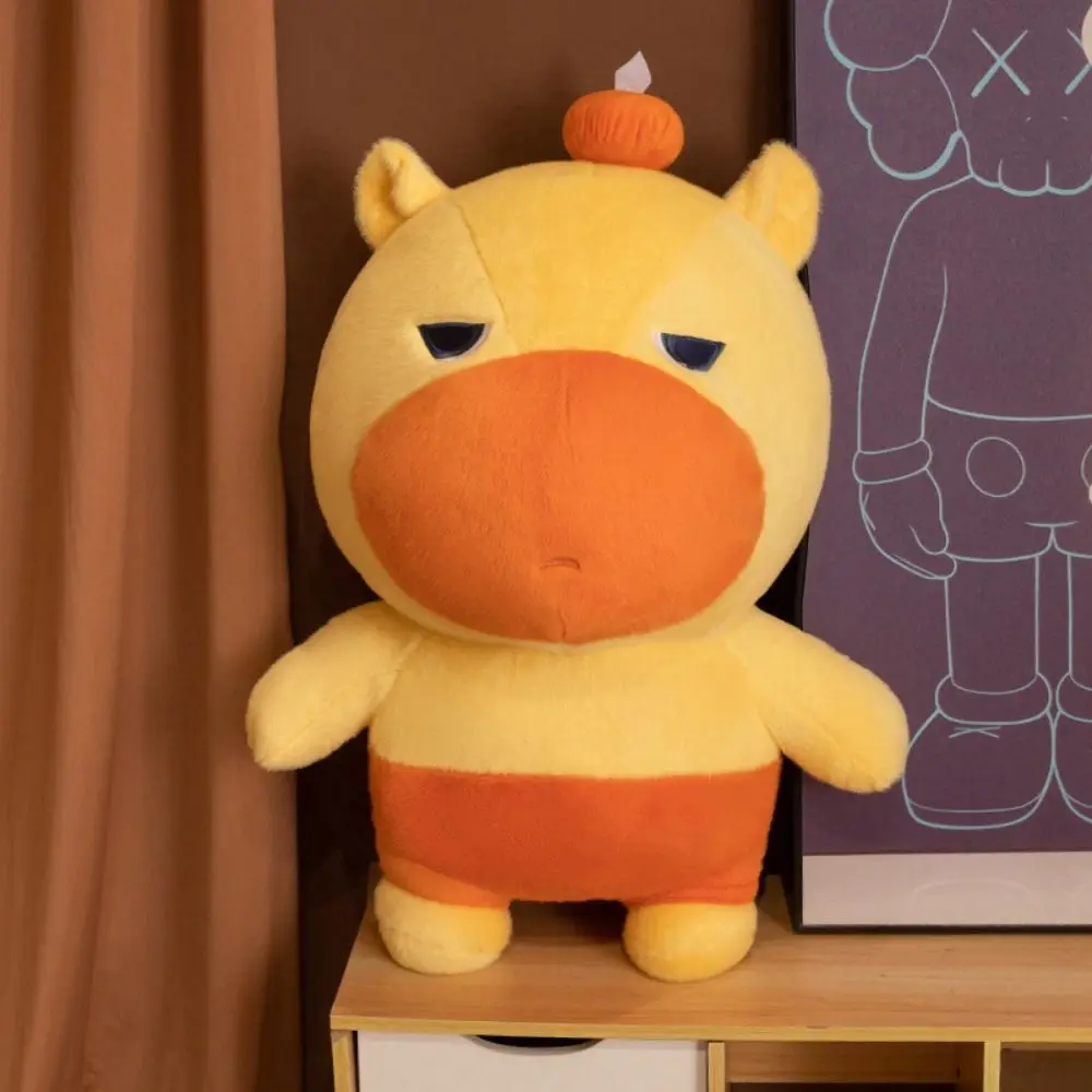 

Persimmon Capybara Lulu Plush Doll Simulation Fluffy Dolphin LULU Doll Plush Toy 40cm Soft Stuffed Capybara Doll Children Gift