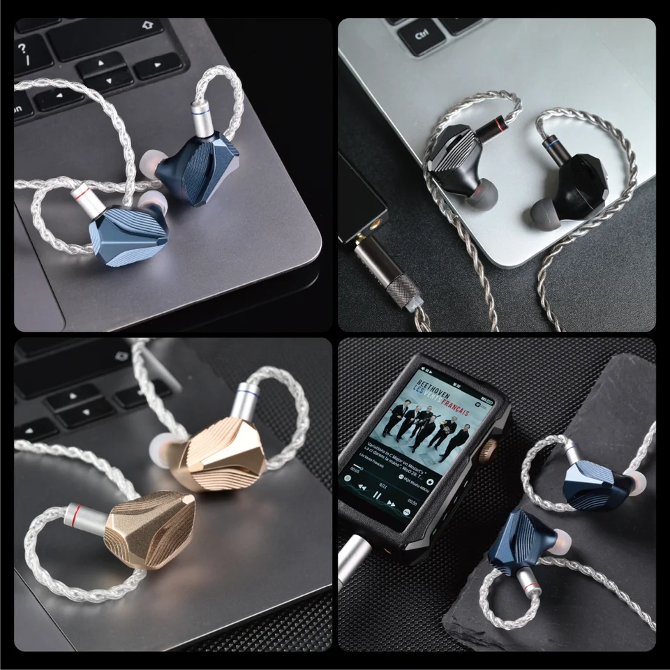 HIDIZS MP145 PRO 14.5mm HiFi IEMs Wired In-Ear Headphones