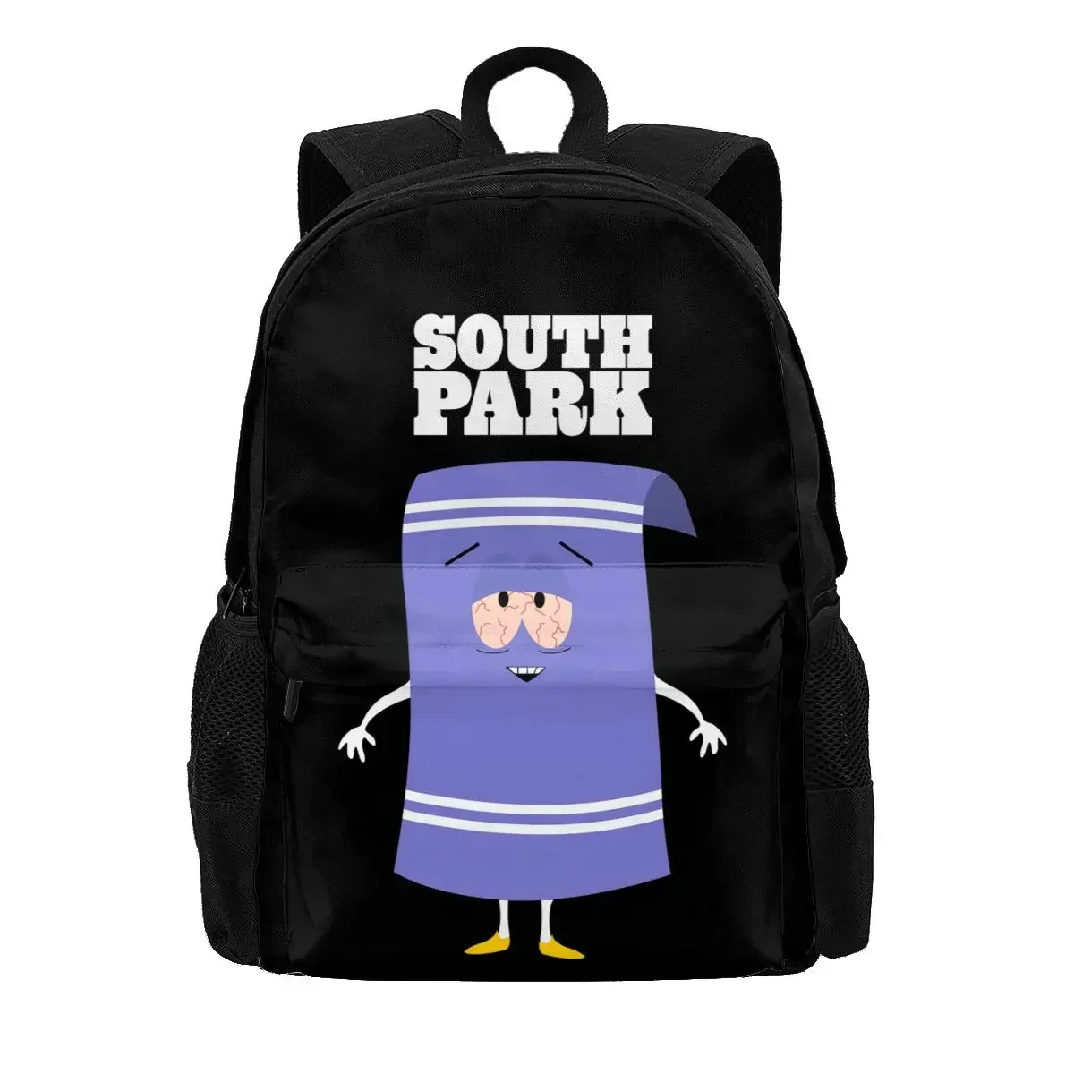 Towelie South Black Park The Boys Huf Large Capacity Backpack Gym Training Sports Style Riding Backpack