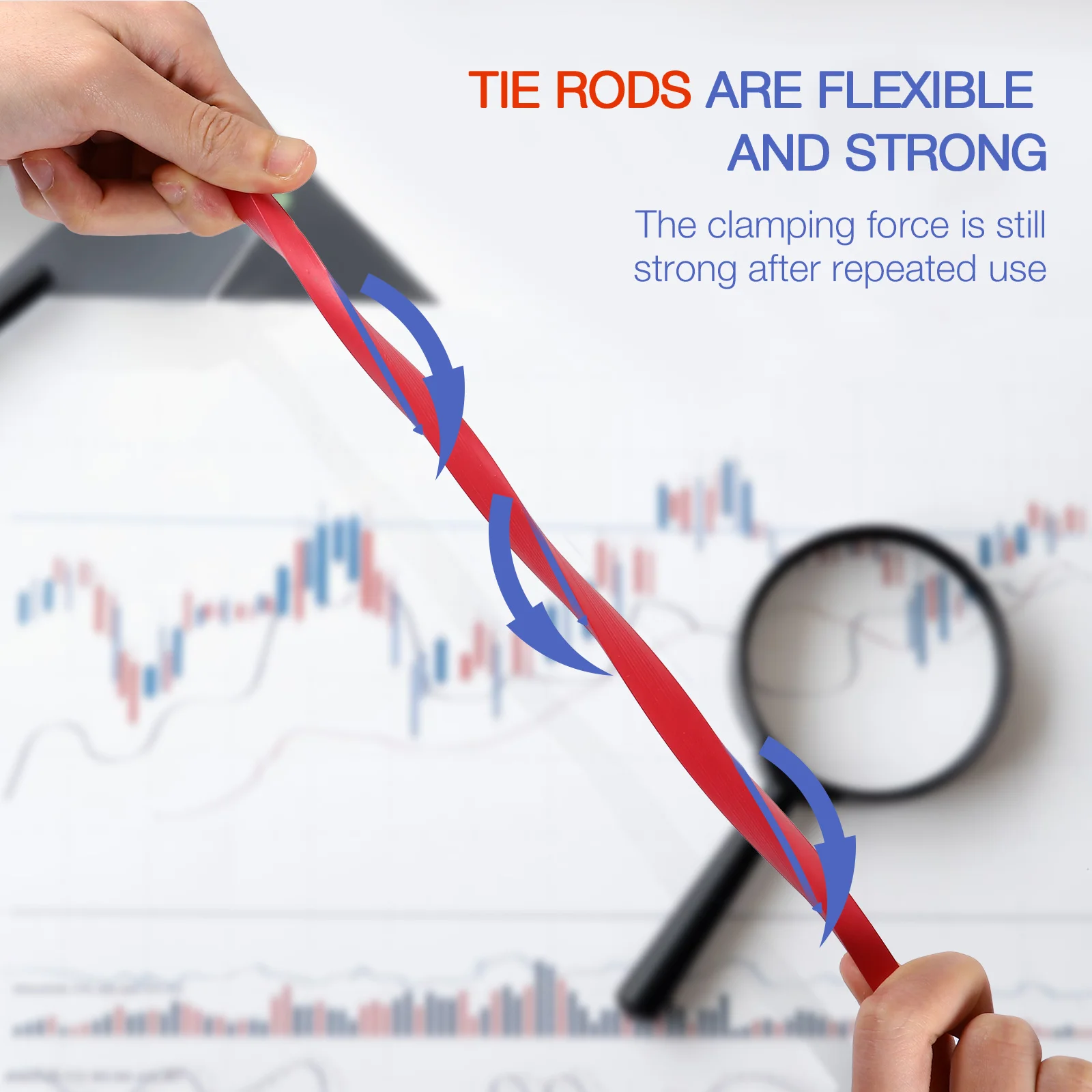 10pcs A4 Transparent File Folders Plastic Lever Clamps For School Office Document Organizer Storage Rod Clips Students Papers