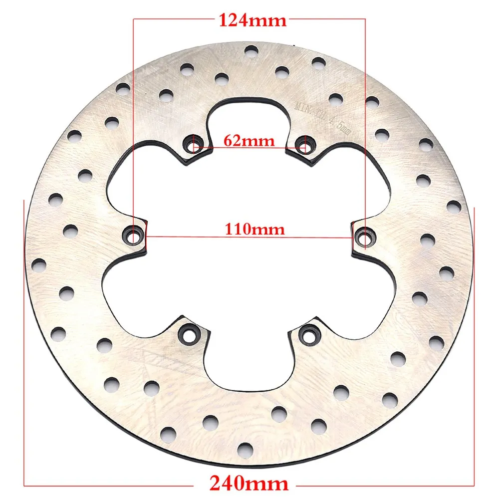 Motorcycle Front Rear Brake Disc Rotor For BMW F650CS Scarver 2000-2007 F650GS Dakar 1999-2007 G650GS 2009-2015 F650 GS ST F 650