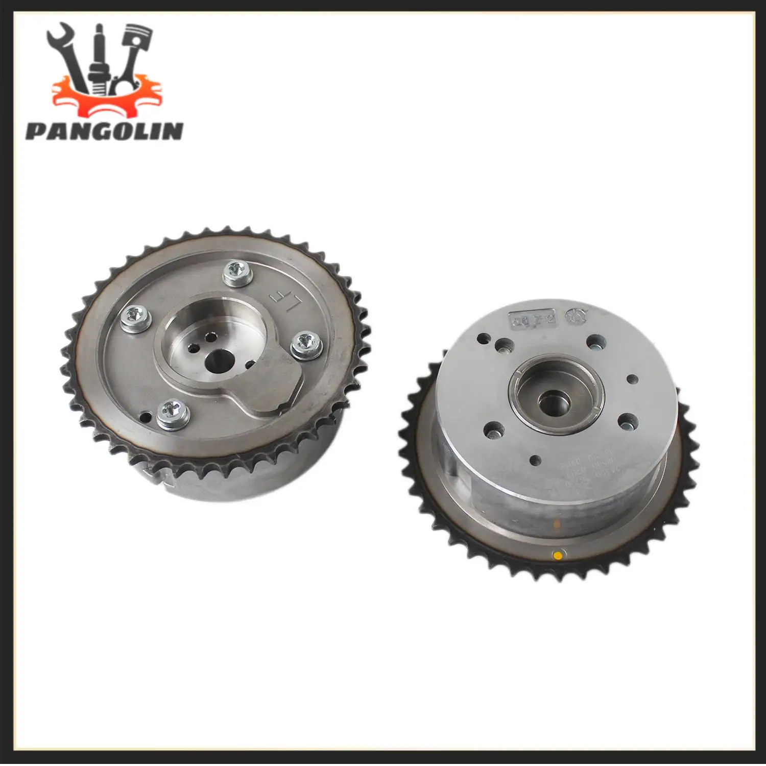 

Camshaft VVT Gears 24350-2G750 24370-2G750 For Hyundai Santa Sonata Tucson Kia Optima Sorento Intake & Exhaust Timing Gear