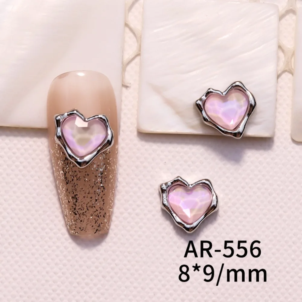 5pcs Beauty Alloy Pentagram Nail Art Flash Ins 3D Nail Rhinestones Stars Glitter Nail Art Ornaments Girls