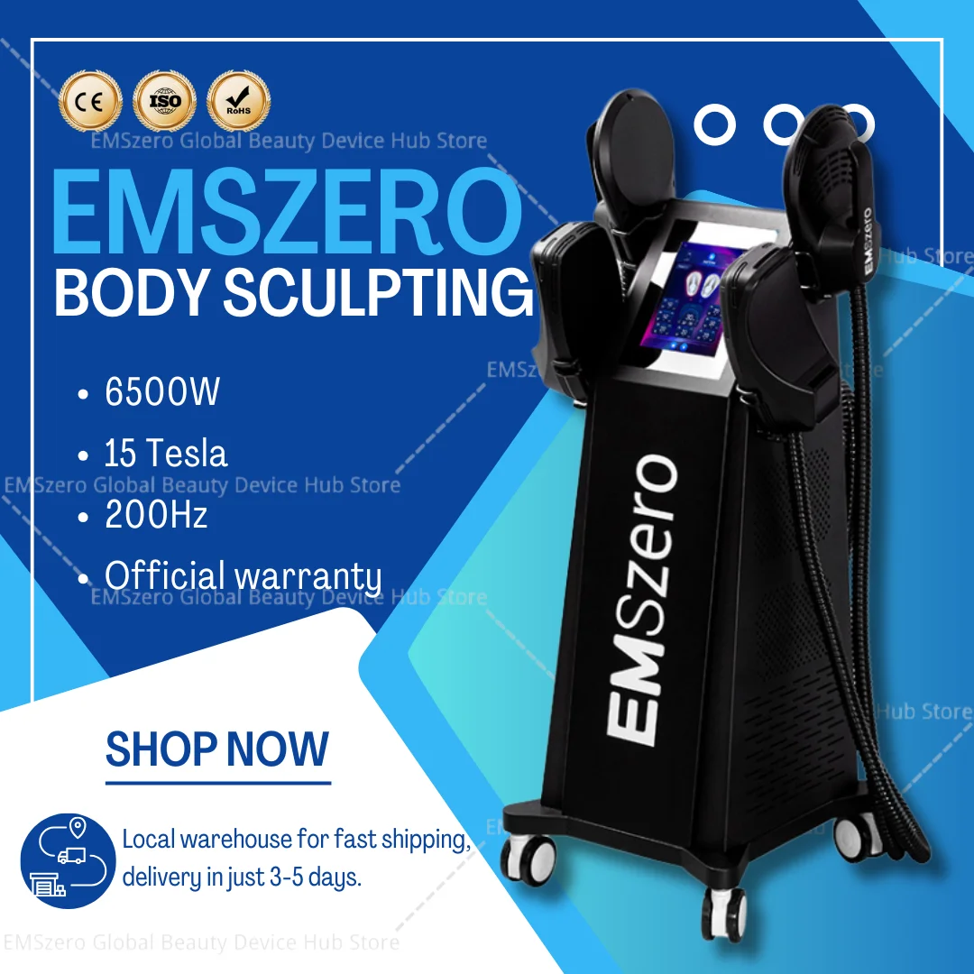 

Newest EMSzero Body Sculpt Weight Lose EMS RF Muscle Stimulate body Slimming Sculpting Fat Reduction Machine For Salon