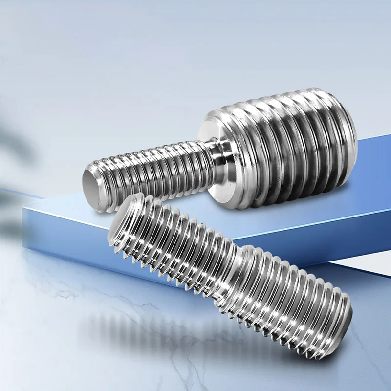 304 Stainless Steel Conversion Double Head Transfer Screws M3 M4 M5 M6 M8 M10 M12 M14 M16 M20 Thread Adapter Male to Male Bolts