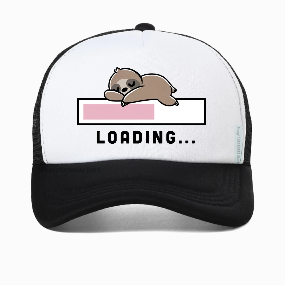

Loading Sloth Print Women mesh baseball cap fashion casual style unisex hat fashion breathable adjustable snapback hats