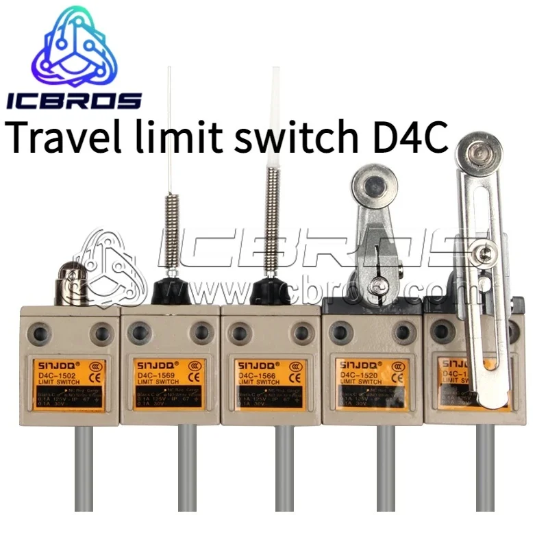 Travel Limit Switch D4C-1501 D4C-1502 D4C-1520 D4C-1521 D4C-1531 D4C-1532 D4C-1566 D4C 1569 1320 0.1A 30V 125V