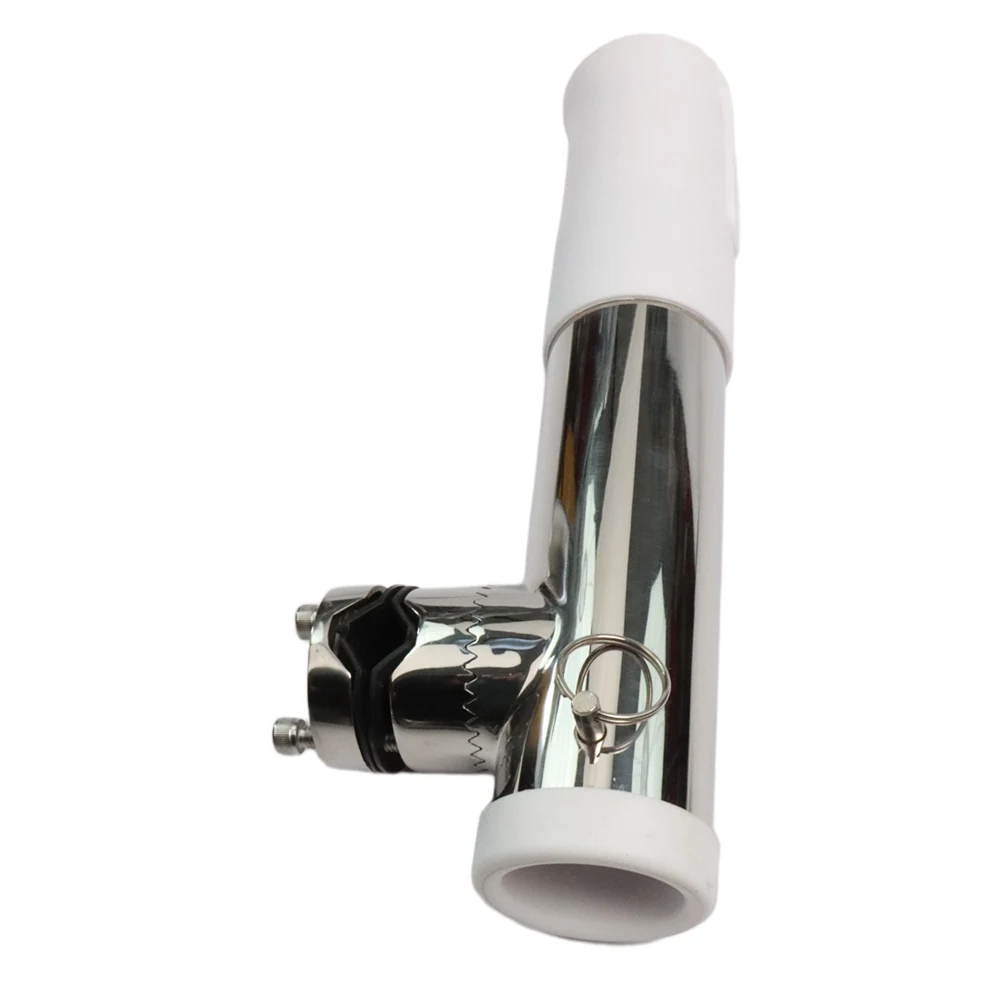 2PCS Boat Fishing Rod Holder, Stainless Steel Fishing Pole Holder, Side / Transom Mounted Rod Holders with Weld Brackets, view 5