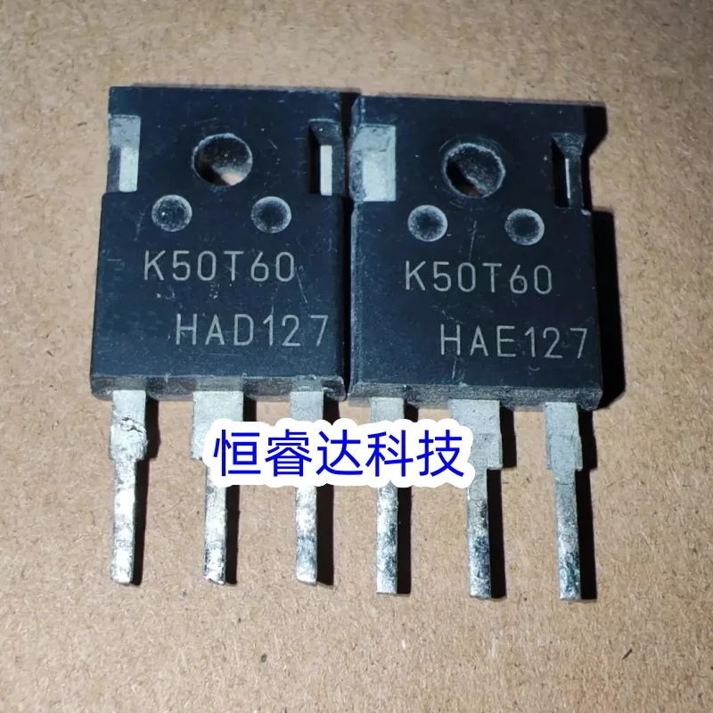 10pcs/lot K50T60 IKW50N60T 50N60 TO-247