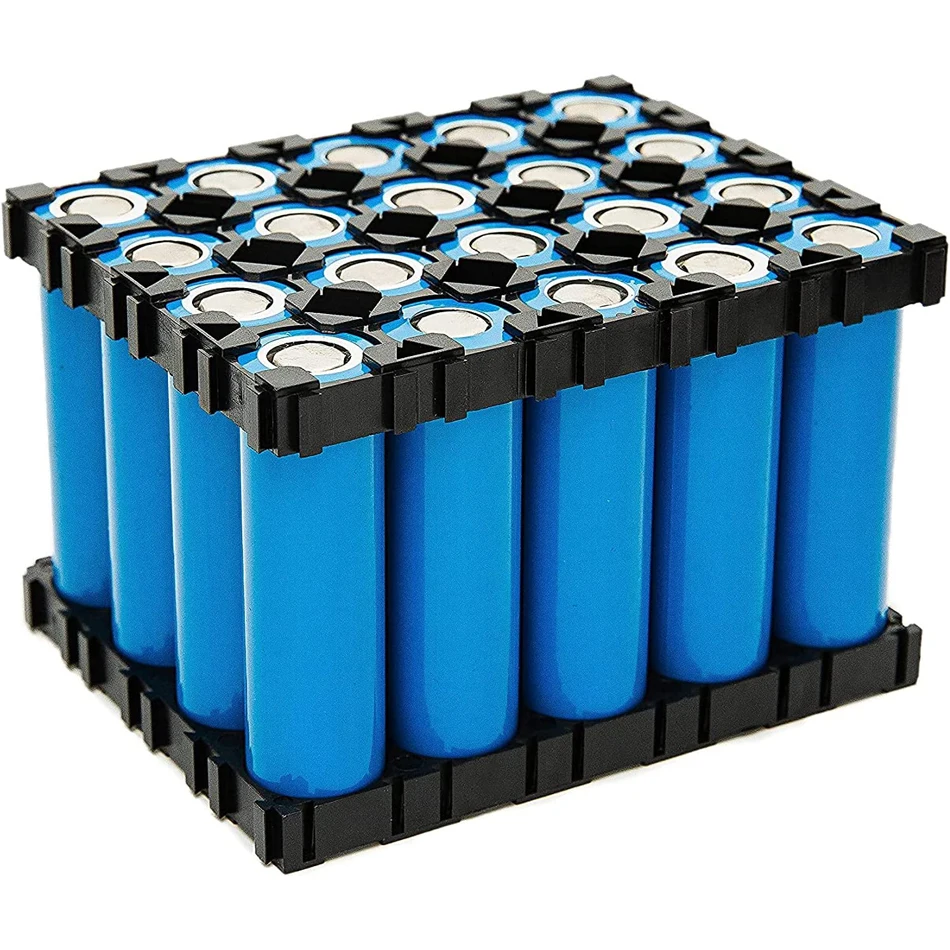 20pcs 4x5 Cell Spacer 18650 Battery Plastic Holder Bracket 4x5 Cell Spacer 18650 Battery Radiating Shell Pack Plastic Heat Hold