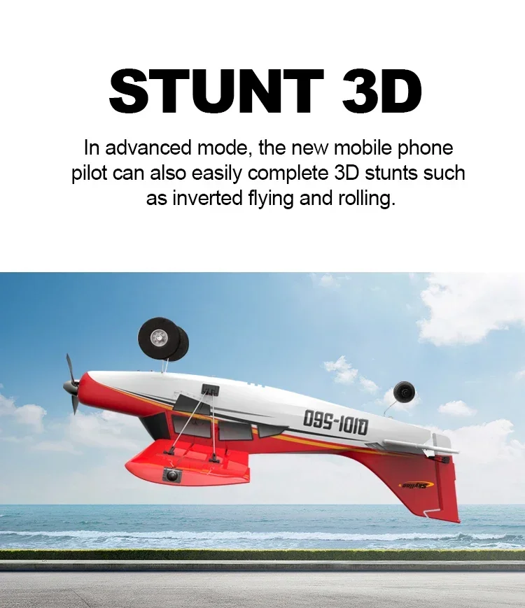Qidi560 RC Flugzeug Moore M7 Off-road 4CH Fernbedienung Flugzeug Bürstenlosen Starrflügel Flugzeug Modell EPP Schaum Spielzeug für Kinder – Detail 17