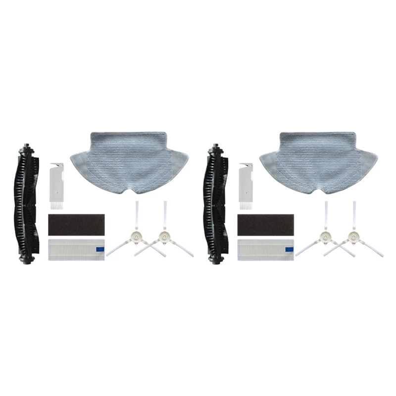 

1Set Main Brush Side Brush Mop Cloth HEPA Filter For 360 S6 Robotic Vacuum Cleaner Spare Parts Accessories