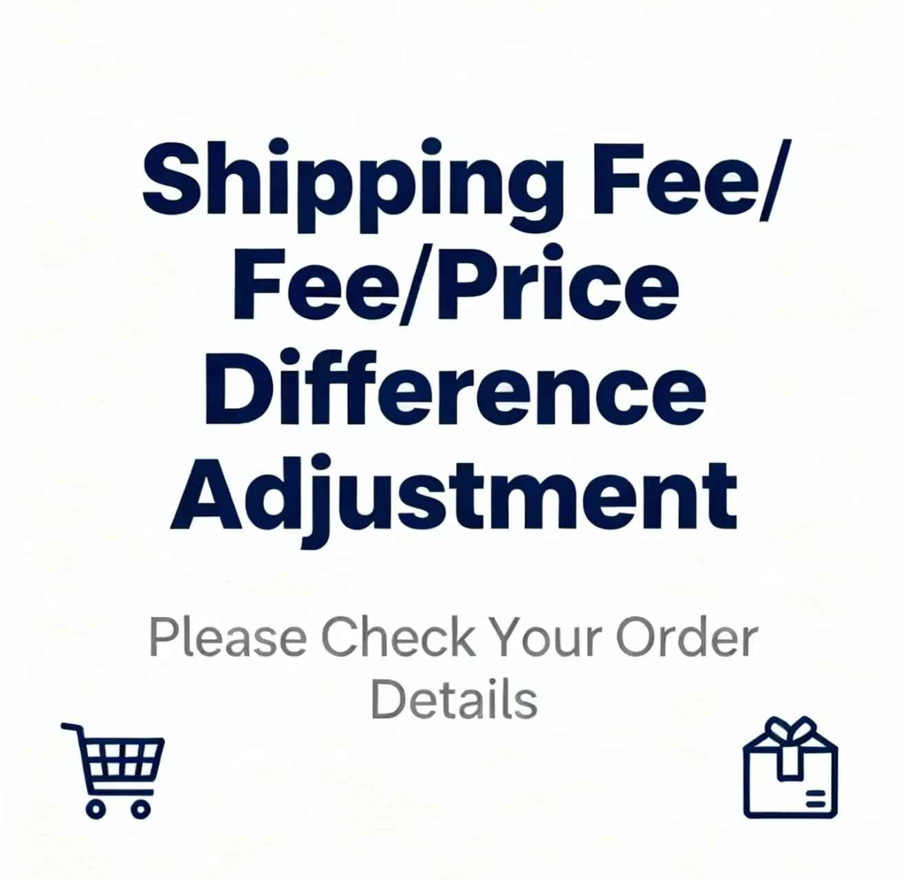 

Special Link for Paying the Price Difference/Shipping Fee!