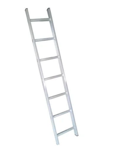 20 Step Modern Design Aluminum Straight Ladder 5.44m Nestable for Warehouse Retail or Apartment Use