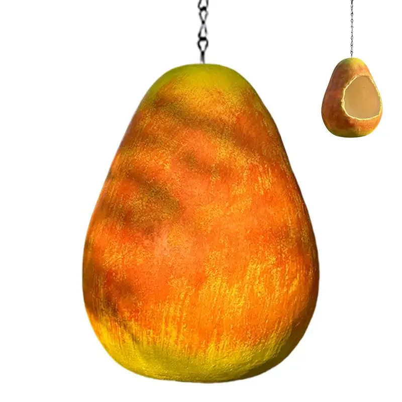 

Fruit Shaped Bird Feeder Outdoor Garden Art Food Holder Hummingbird Feeders Garden Decorations Bird Houses Decorative Birdfeeder