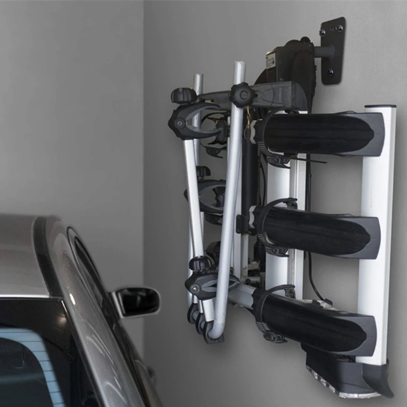 Universal Aluminum Bike Storage Hanger Featuring Rust Resistant Finish