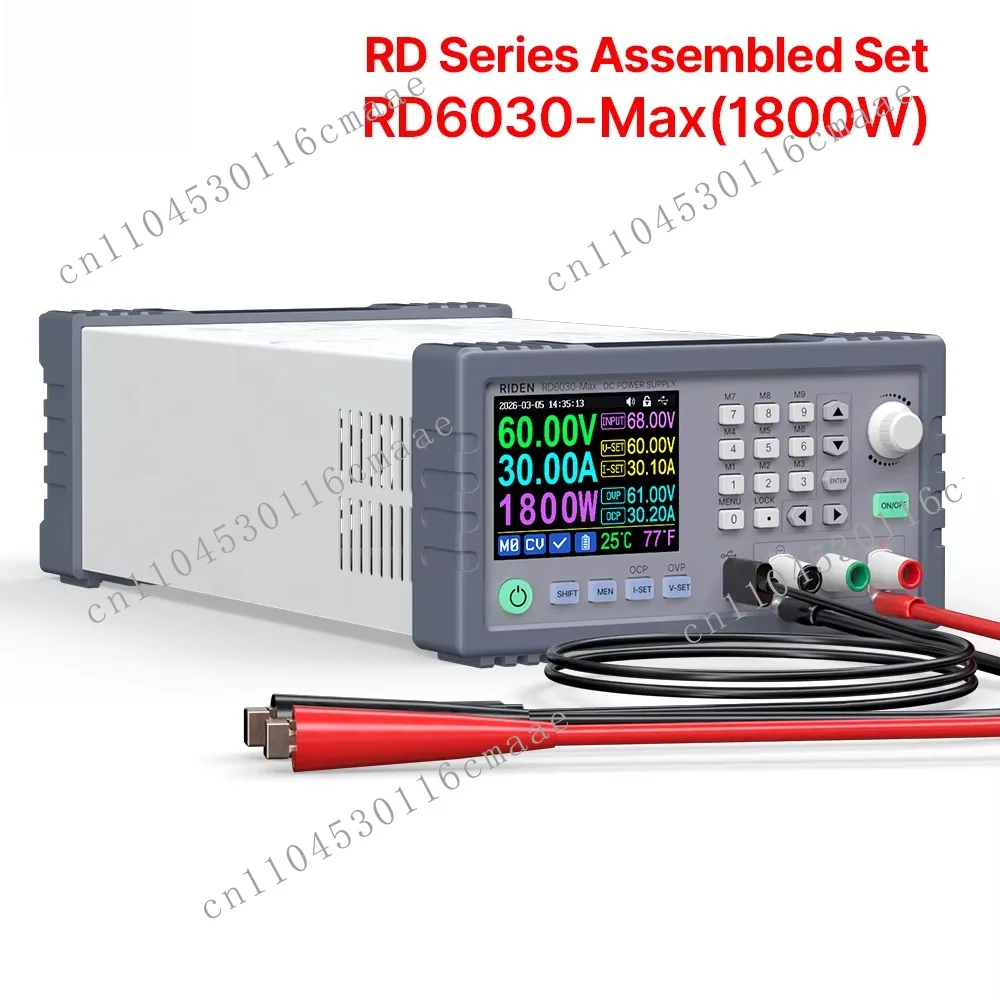 1800W RD6030-Max Adjustable DC Power Supply 60V 30A Full Power USB PC Communication Laboratory Desktop Regulator