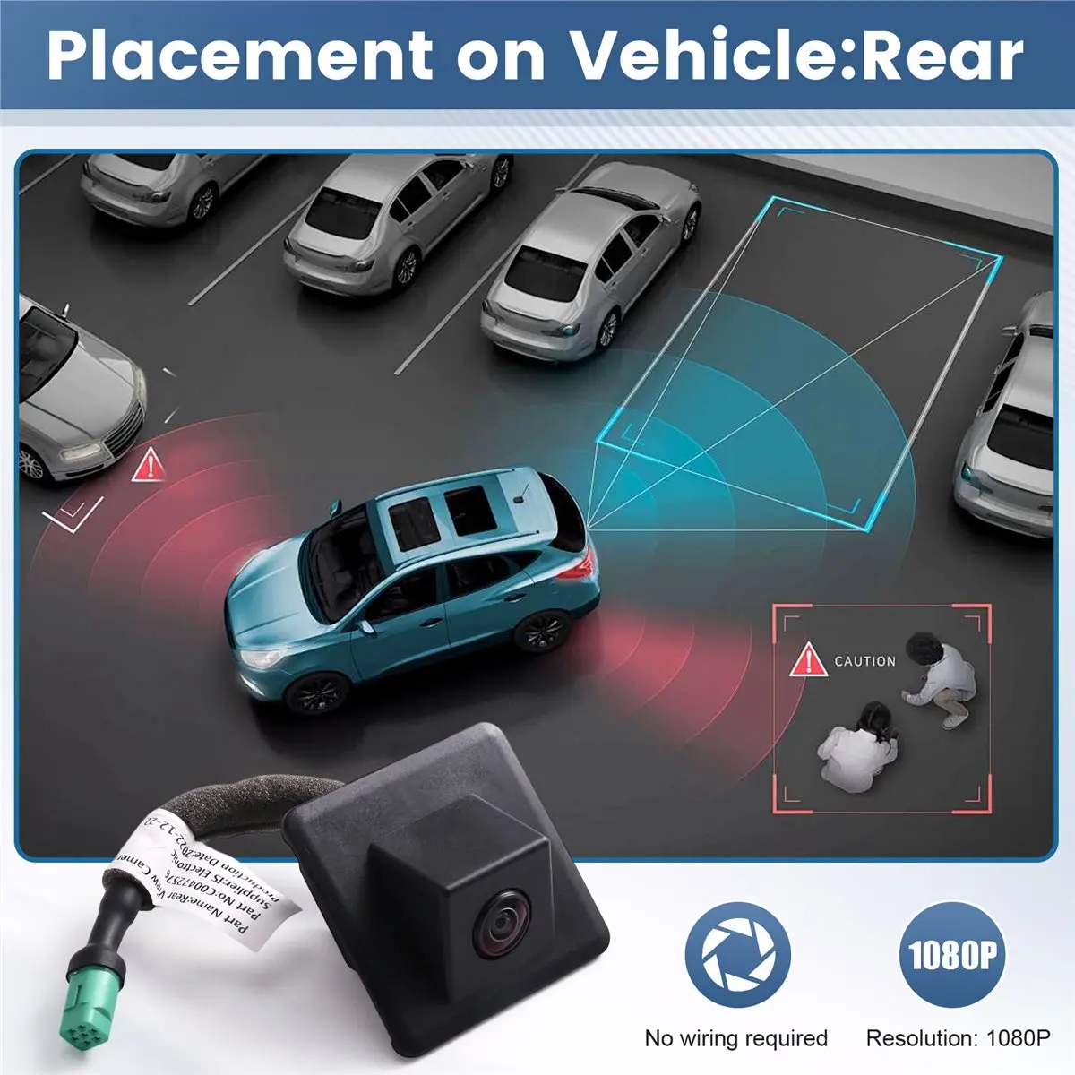 update. C00472576=C00385022 Car Rear Reversing Camera Rear Tailgate Camera Assembly for SAIC MAXUS EV30 EDeliver 3