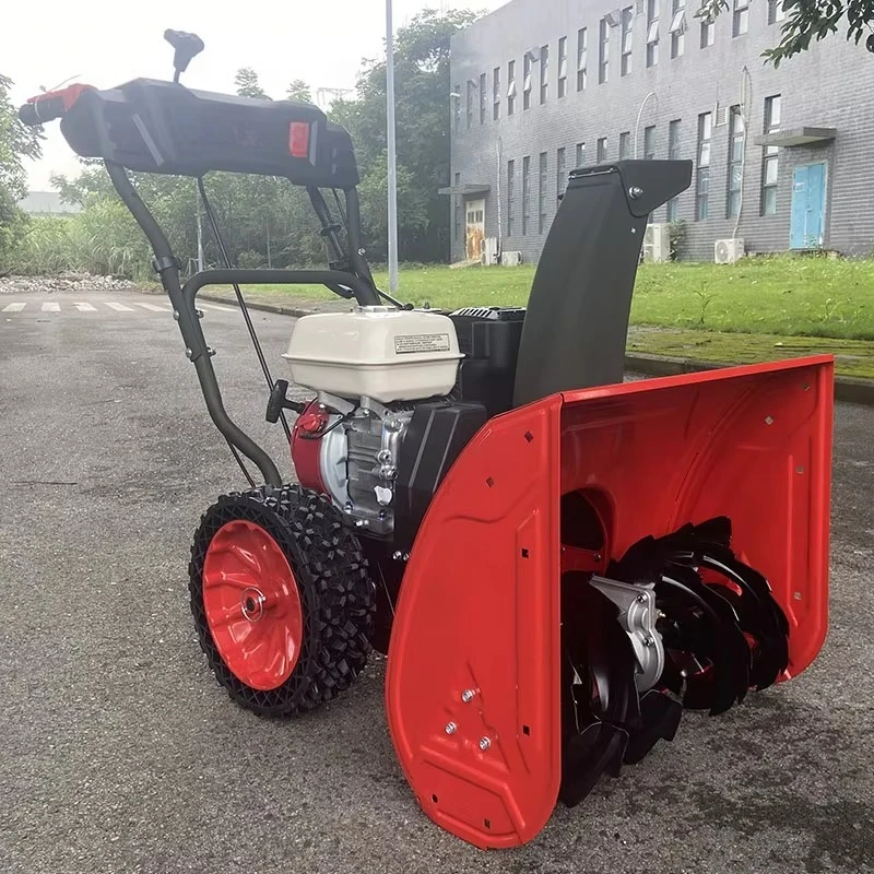 

15HP Walk Behind Snow Sweeper Electric Starter Snow Thrower Blower Snowplow for Sale