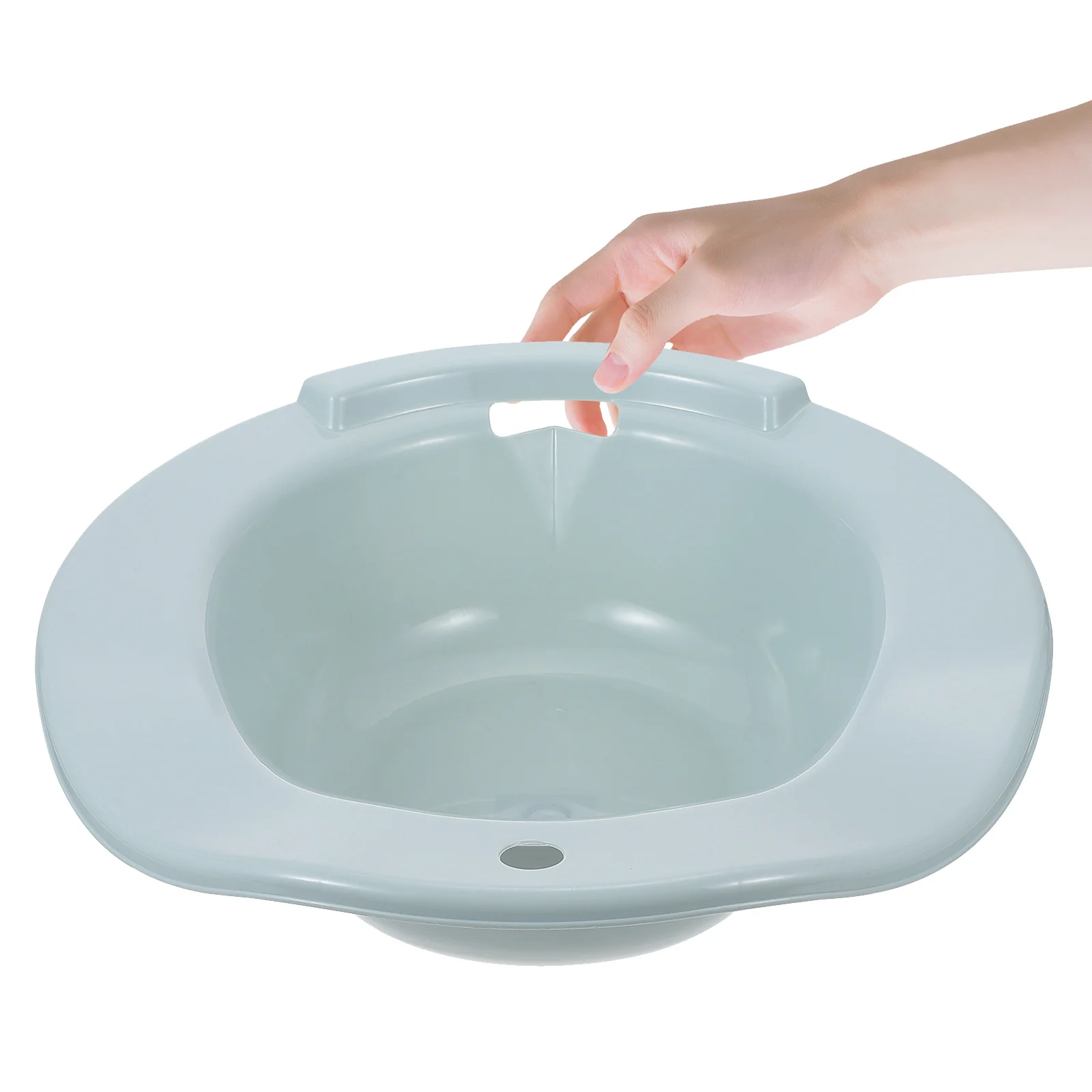 

1pc Sitz Bath For Toilet Seat Postpartum Care Basin Pregnant Women Squat Free Bidet Wash Tub Women Private Parts Cleaner