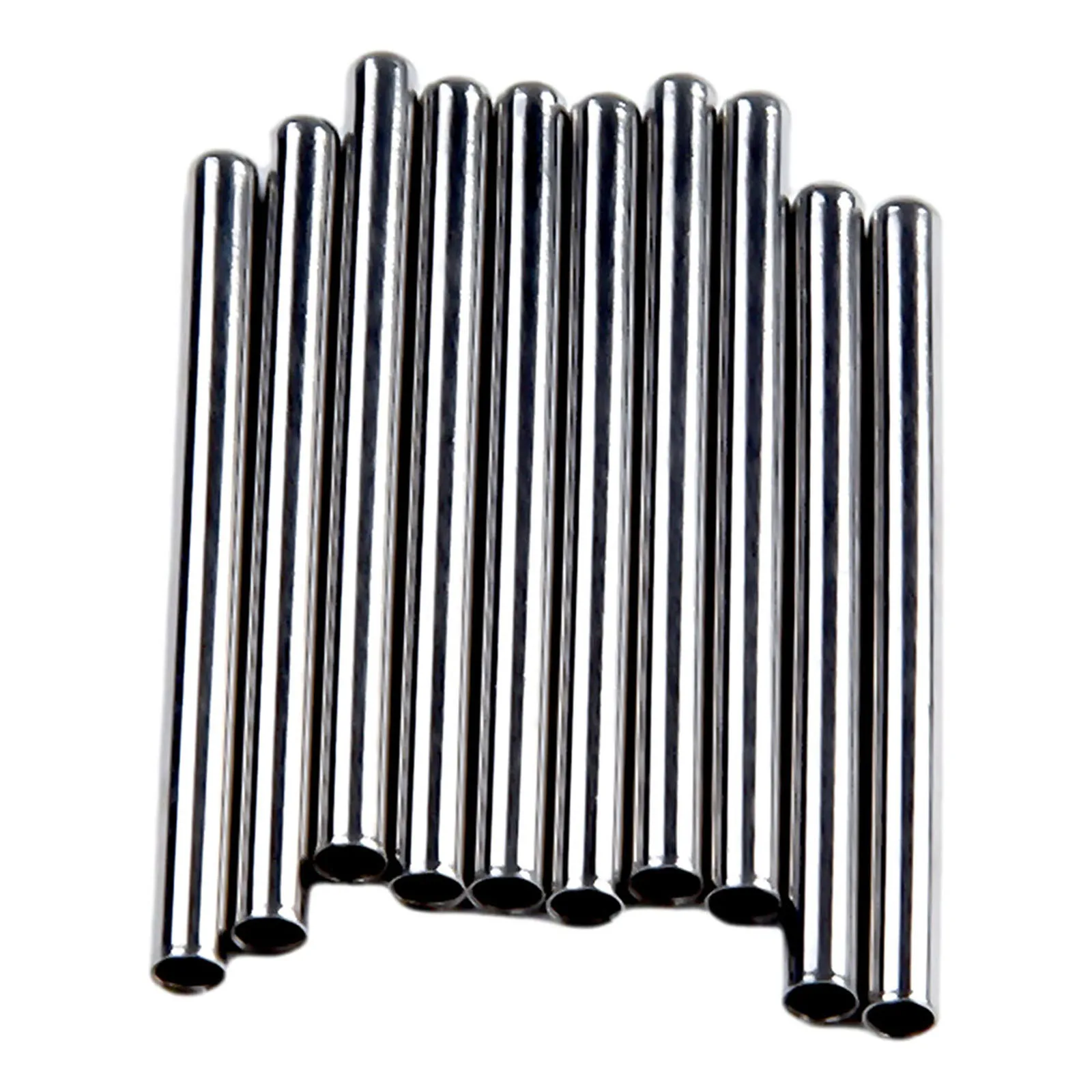 10PCS Stainless Steel Temperature Probe Shell Single Head Small Steel Tube PT100 Shell For Temperature Sensors