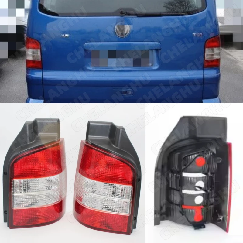 

Для VW T5 Multivan Transporter 2003-2009: Задний фонарь (без ламп), 3 варианта