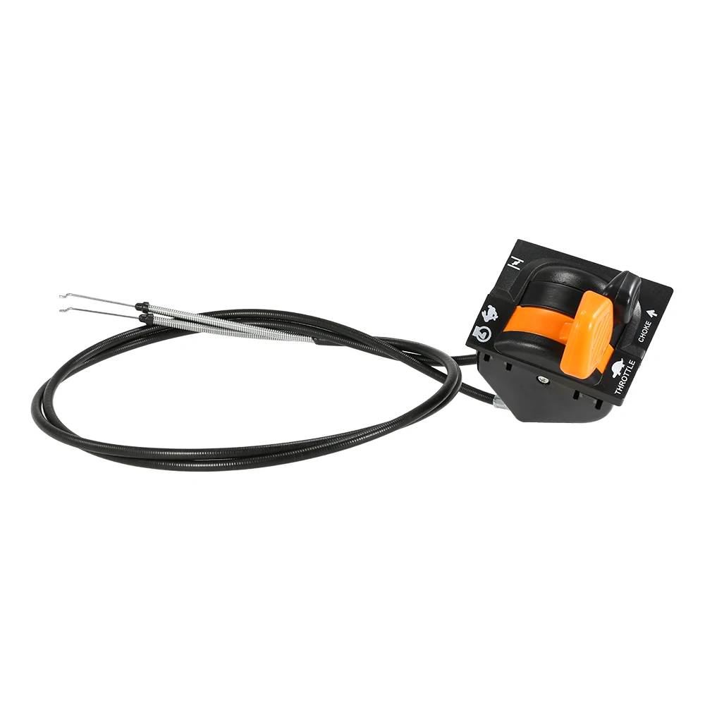 

Throttle Choke Lever & Cables Control Assembly AM136026 - Compatible with John ..., ATV/UTV Control Part, Model K12195