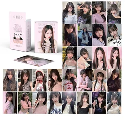 50 pz/scatola KPOP Wonyoung izzy Album Member Laser Selfie LOMO Cards Collection List Leeseo Gaeul Yujin Rei photobcards Fans Gifts