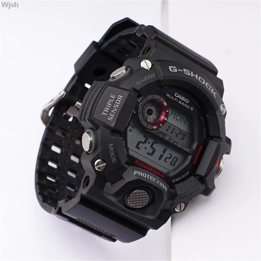 Strap for Casio G-SHOCK GW-9400 Rubber Watch Band Replacement Men Resin Silicone Sport Waterproof Wrist Bracelet Accessories