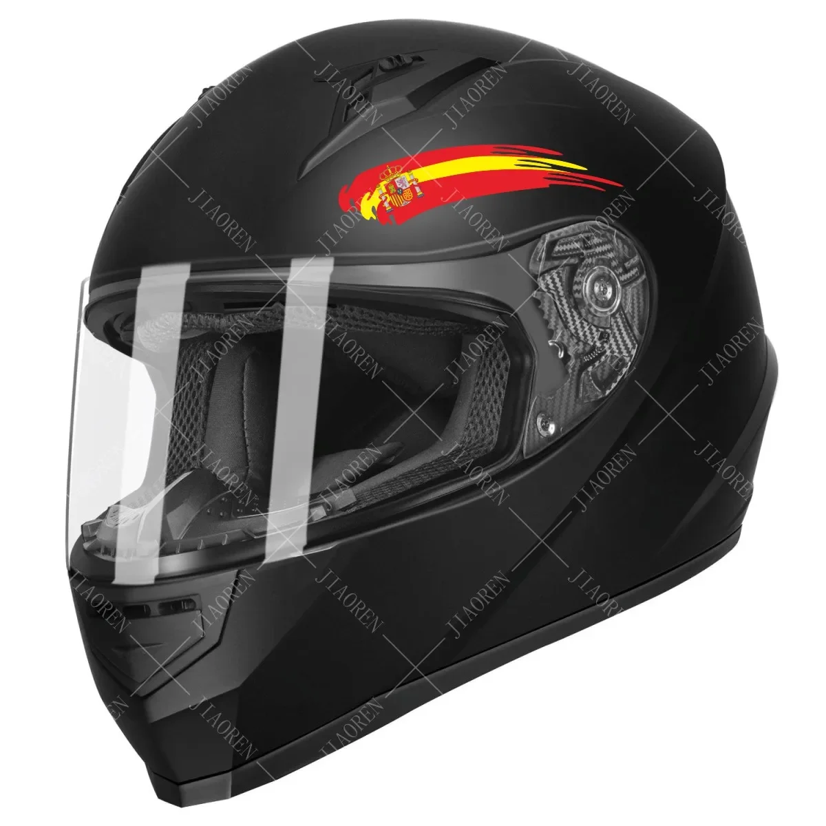 Reflective motorcycle stickers logo decal helmet tank car bike Laptop flag sticker for yamaha honda suzuki kawasaki ktm ducati image 3