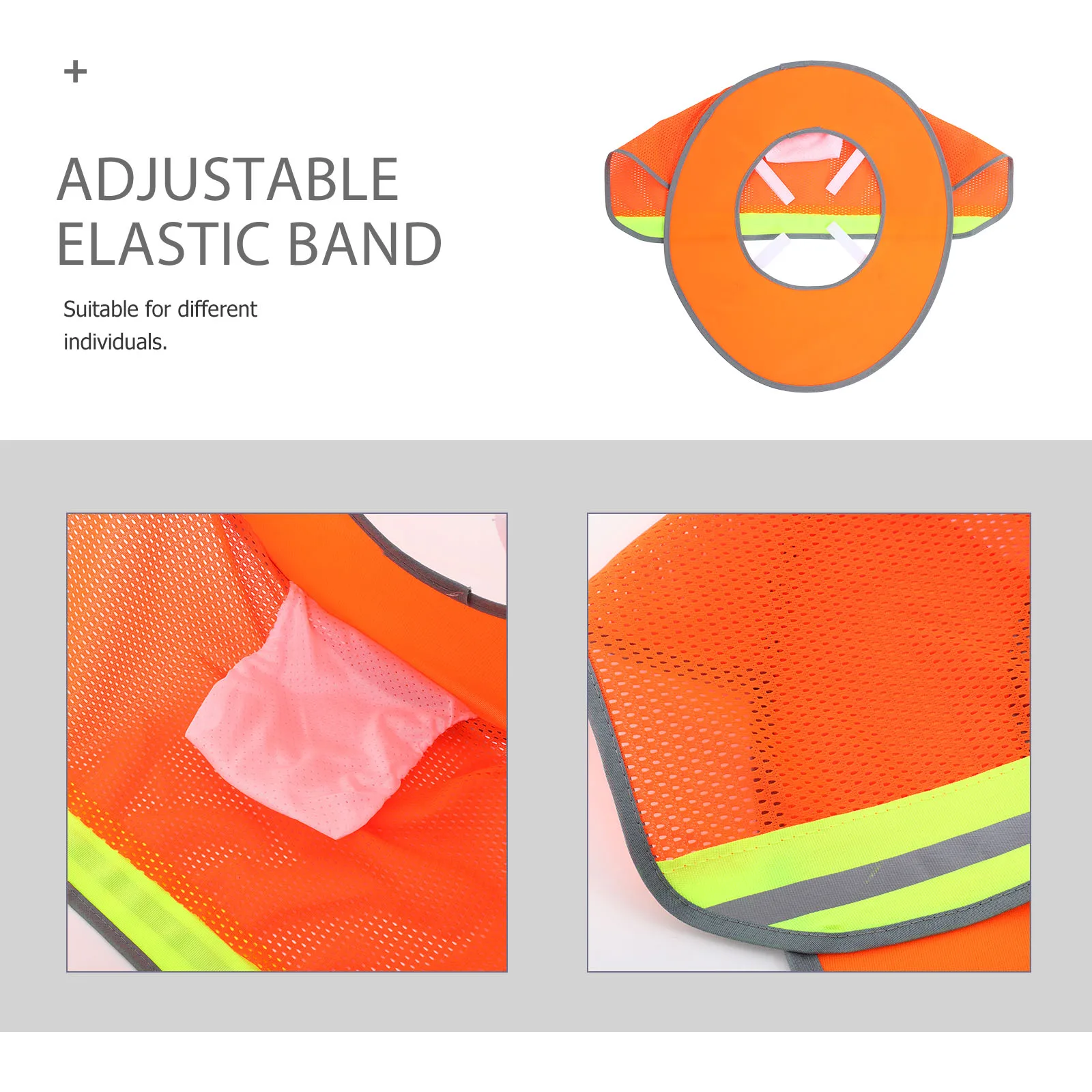 

1pcs Hard Hat Sun Shade Visor Construction Hat Accessories Safety Cooling Liner Breathable Design Adjustable Band Neck