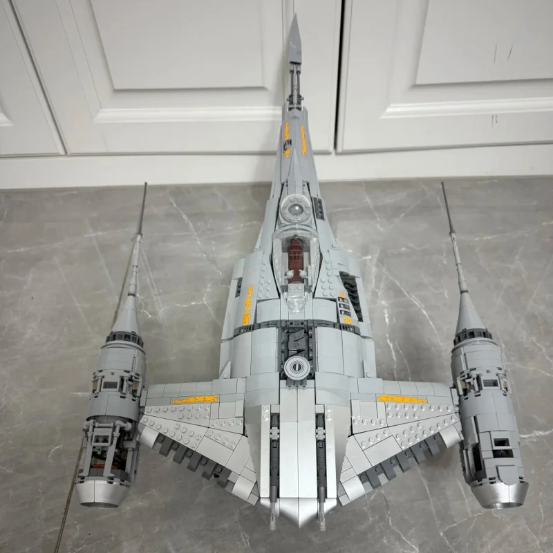 In Stock Hot New N1 Starfighter Building Blocks Detailed Assembly Bricks Toys DIY Educational Collectible Model Birthday Gifts view 6