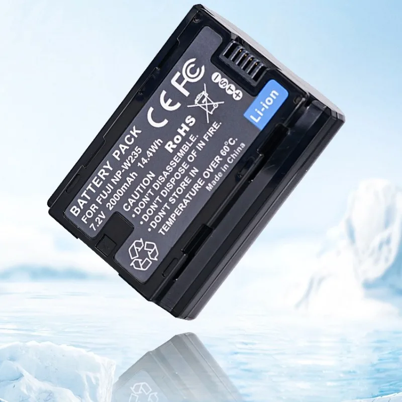 2000mAh NP-W235 استبدال البطارية ل فوجي فيلم X-T5 X-T4 X-H2 X-H2S GFX100S GFX50SII لكاميرا X-S10 X-T30 II X100V