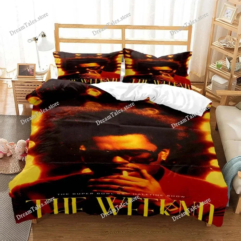

Die Weeknd Pop Singer 3D Fashion Printed Bedding Queen Bedding Set Customized King Size Bedding Set Soft and Comfortable741