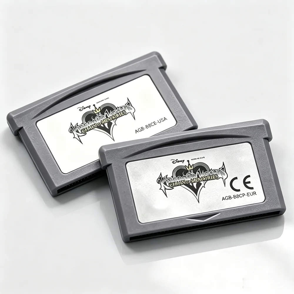2 Styles GBA Game Cartridge 32 Bit Video Game Console Card Kingdom Hearts Series Chain of Memories of USA/EUR Version view 6