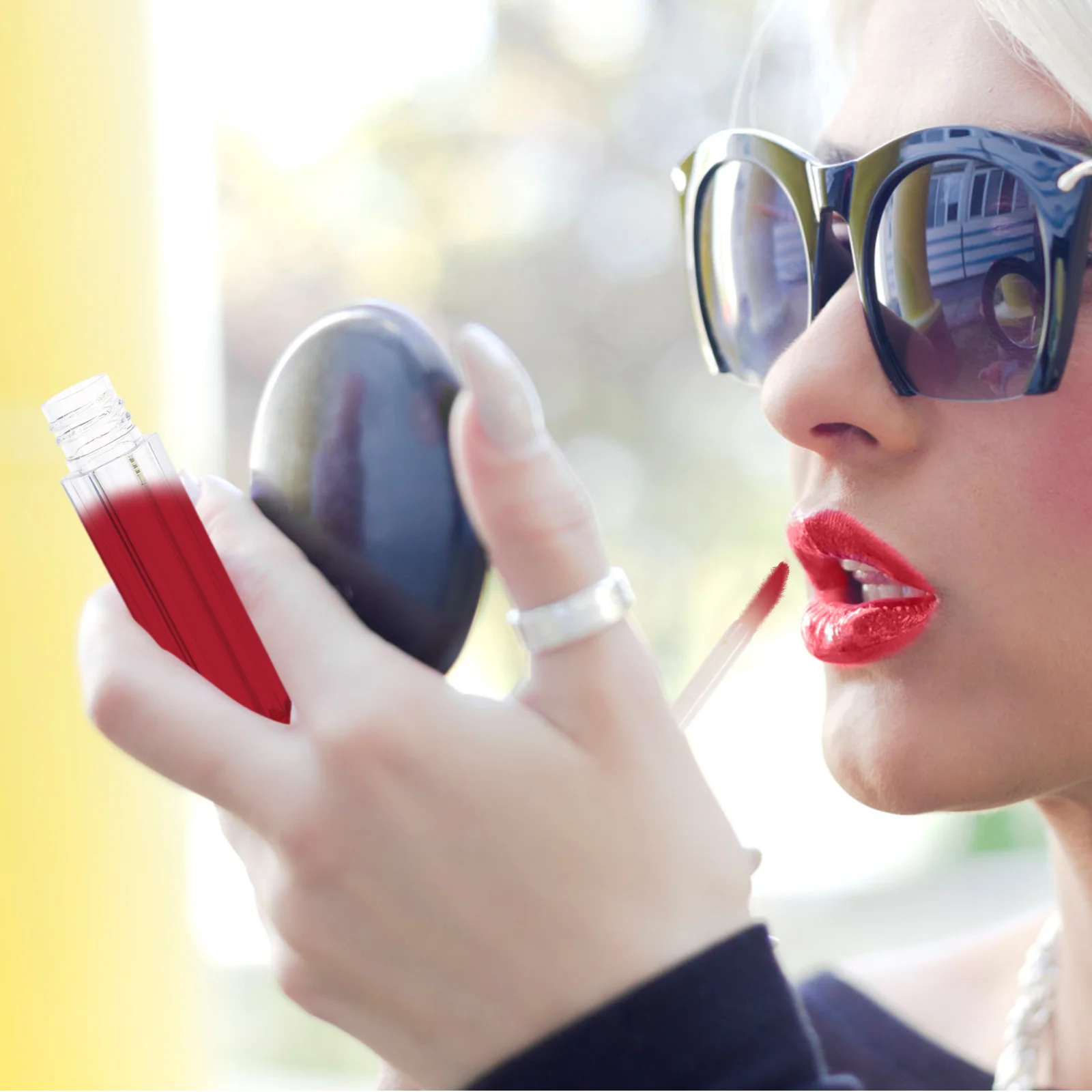 12 قطعة أنابيب ملمع الشفاه الفارغة تصميم قلم رصاص حاويات شفافة قابلة لإعادة الملء لزيت بلسم الشفاه السفر المحمولة القابلة لإعادة الاستخدام التخزين