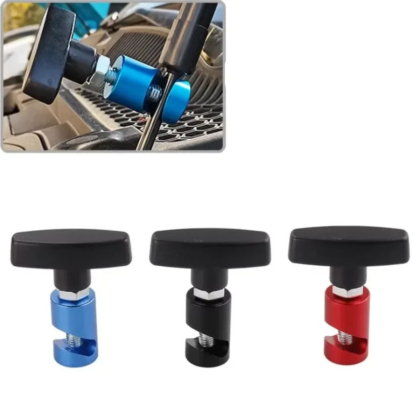 Car Hood Holder Aluminum Trunk Air Pressure Anti-Slip Engine Cover Lifting Support Rod Fixing Clamp Lift Support Clamp RS-EM1041