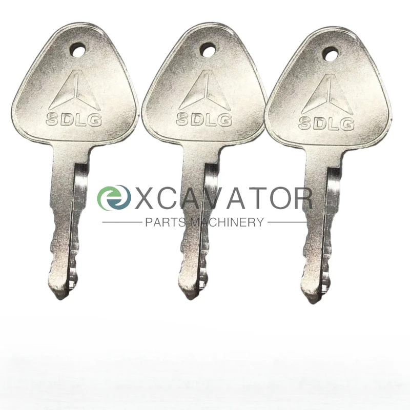 Para llave de excavadora SDLG Lingong 55 60 75 80 150 210 225 llave de encendido de puerta de arranque