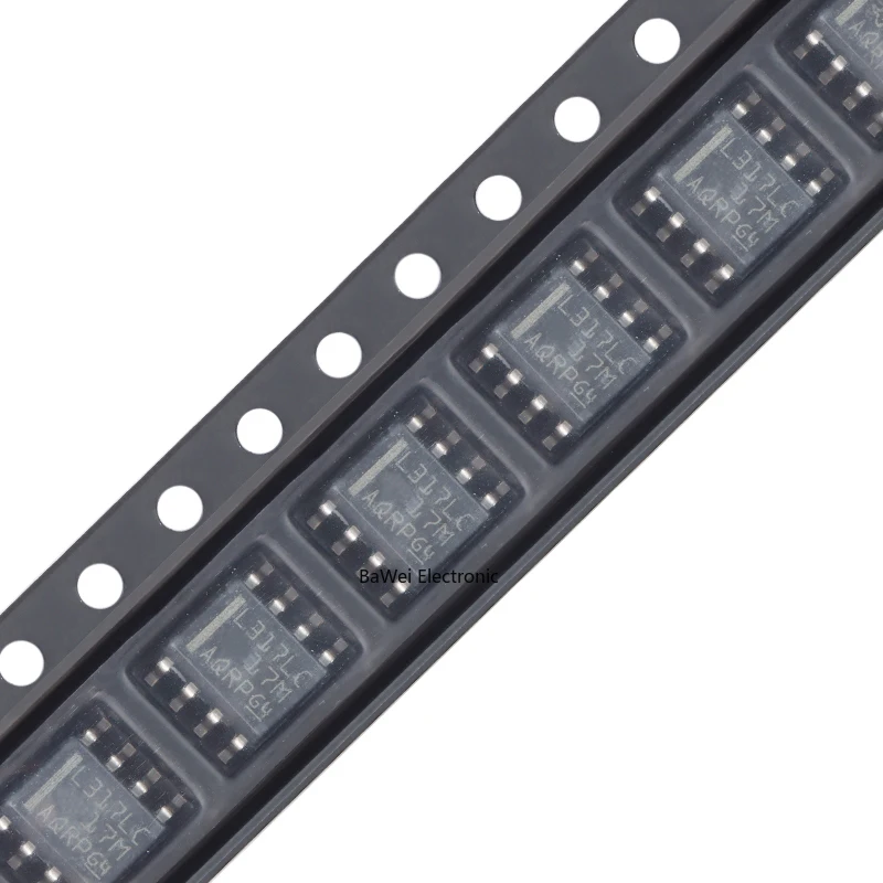 Original LM317LCDR SOIC-8 Adjustable Linear Regulator Chip Core Set (5PCS)