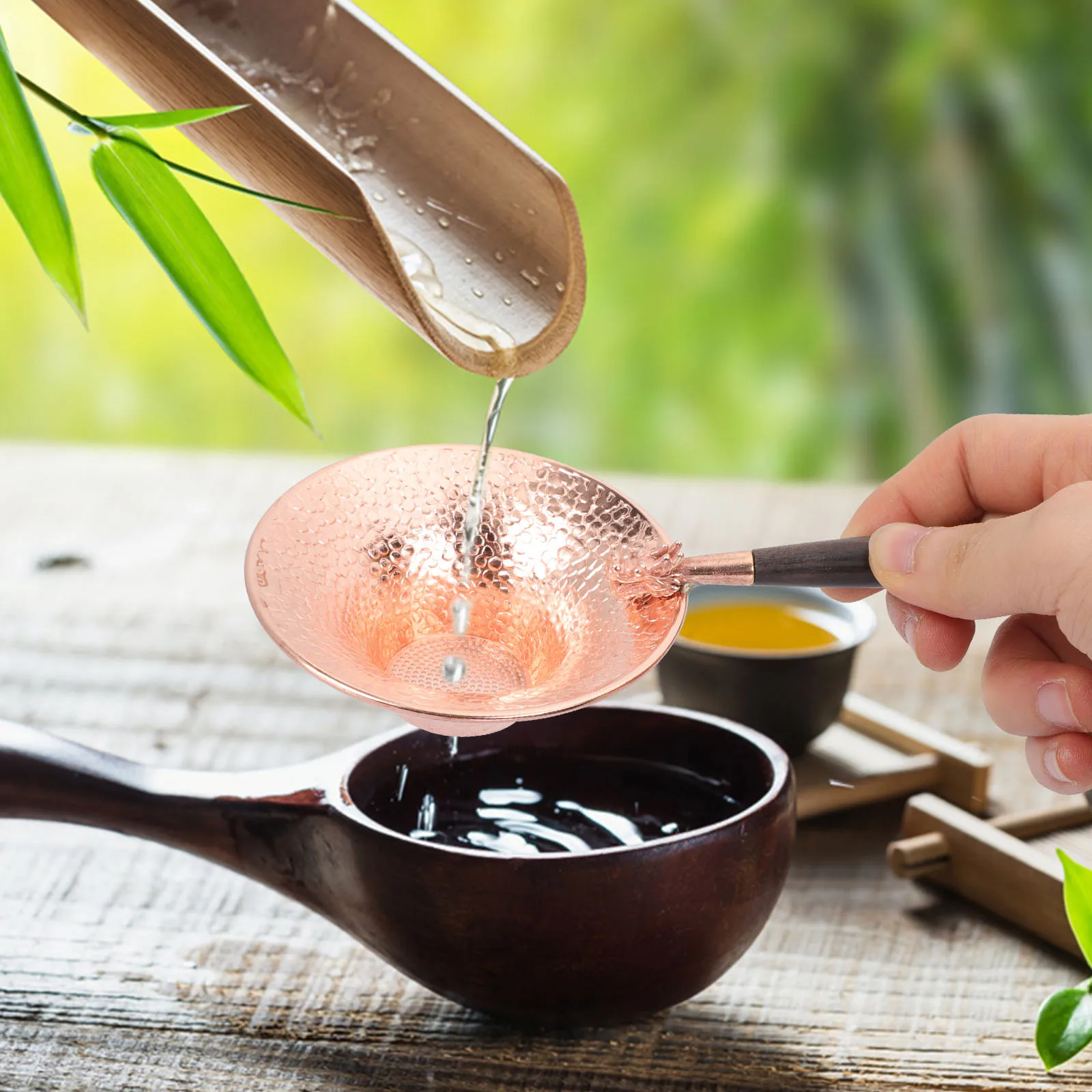 

Comfortable Grip Tea Strainer Reusable Infuser Fine Mesh Sieve for Chamomile Green Oolong Tea Mesh Sieve Strainer