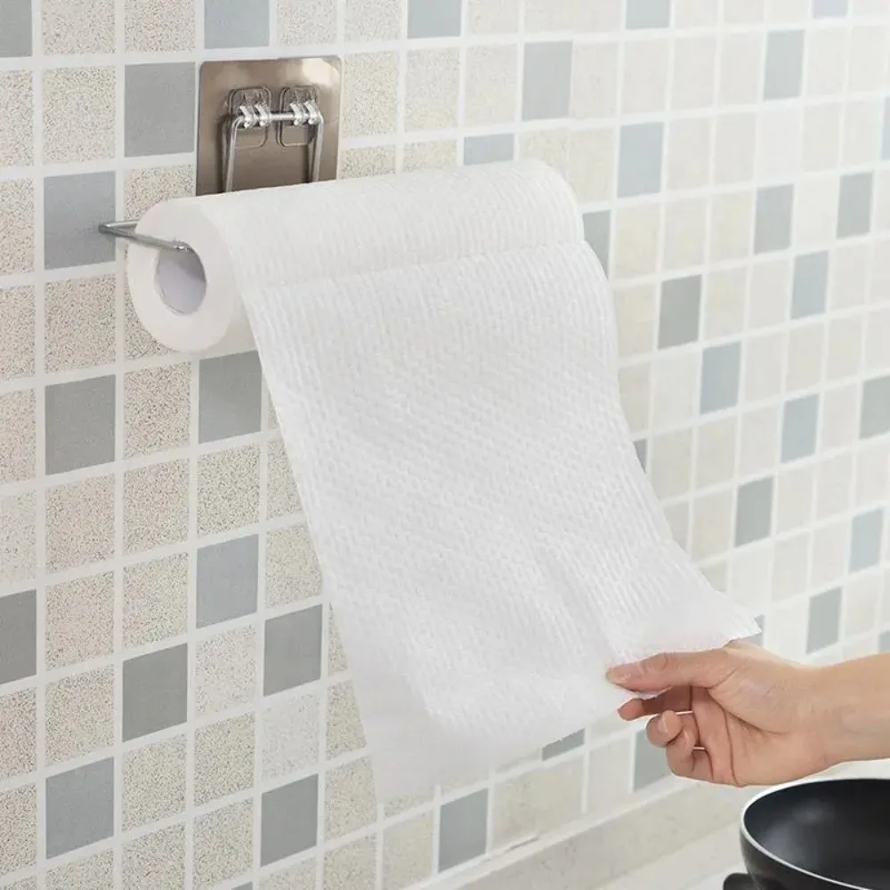 Disposable Kitchen Paper Non-woven Fabric Disposable Rags Thickened Absorbent Wet and Dry Use Kitchen Dishcloth