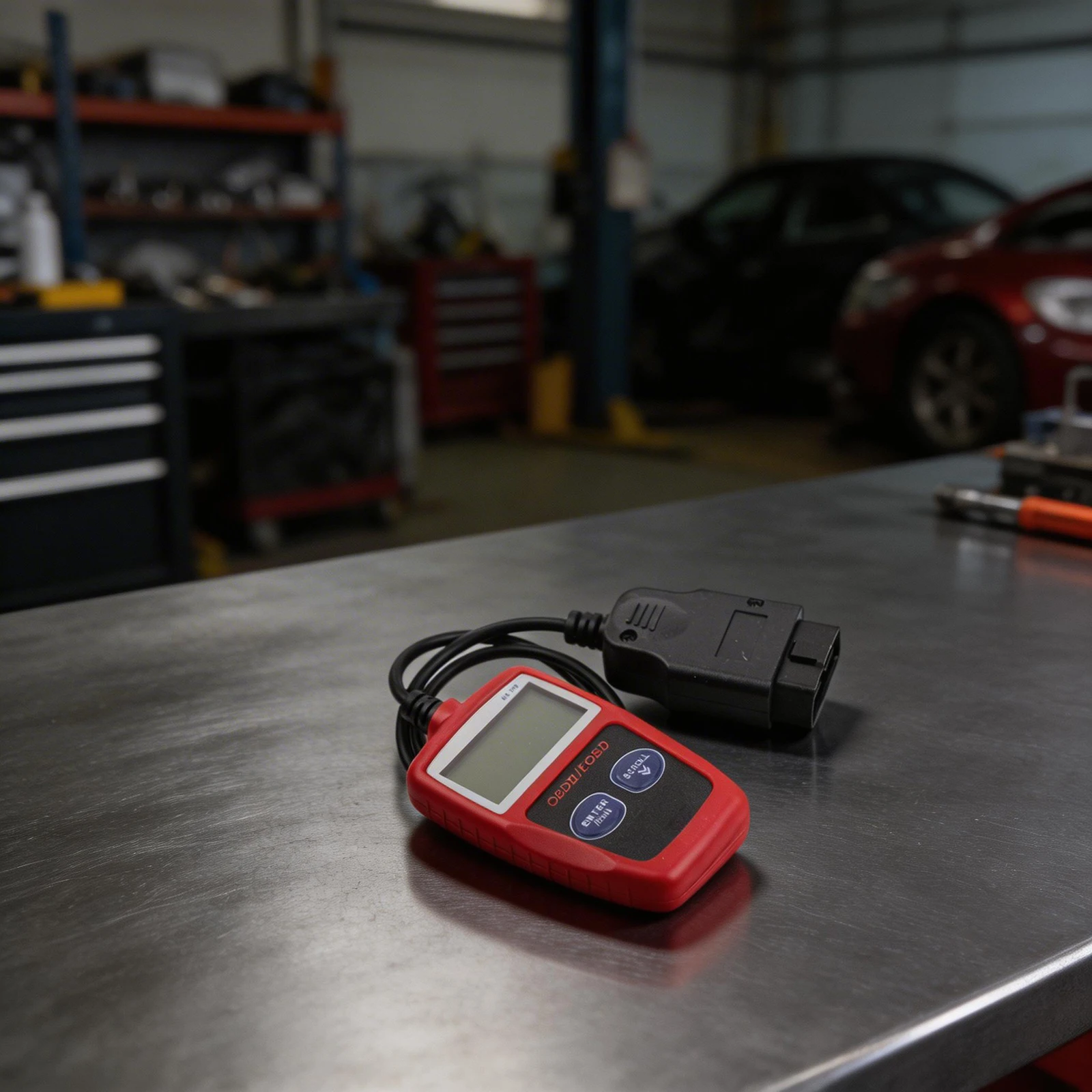 Code Reader OBD2 Scanner Displays DTC Definitions Clears Fault Codes Engine Malfunction Indicator Tool For Cars