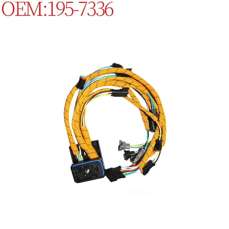 

Excavator Accessories 195-7336 1957336 Engine Wire Harness for Caterpillar E325C E3126B The Latest High Quality Brand New Parts