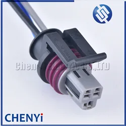 3 Pin Auto Connector 15397149 sensor throttle plug For Engine Oil Temp Gauge 15397275 with 15cm wire